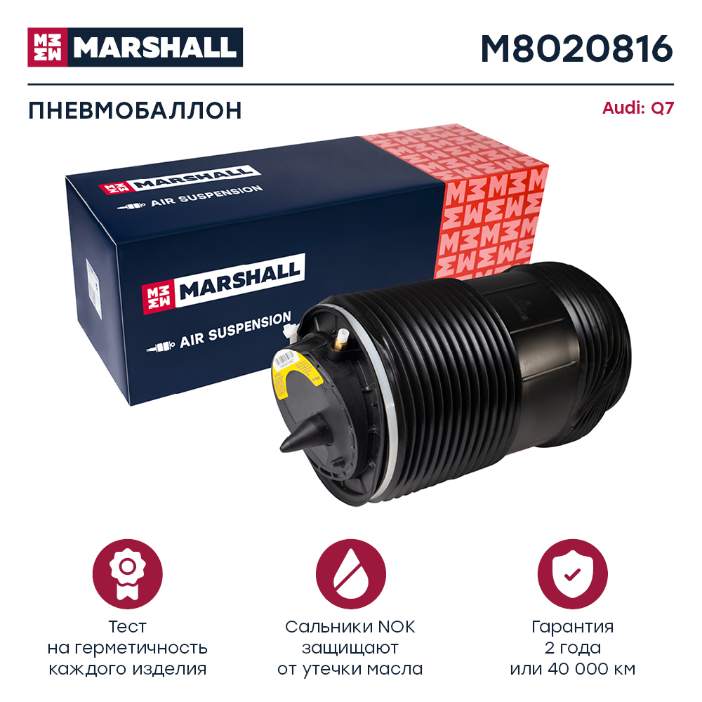 Амортизатор | зад прав | - Marshall M8020816