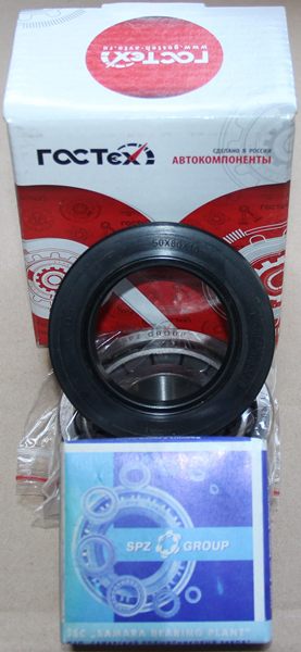 Подшипники передней ступицы ГАЗ ГАЗель/Соболь (к-т) 3302-3103800 - ГОСТех ГТ33023103800