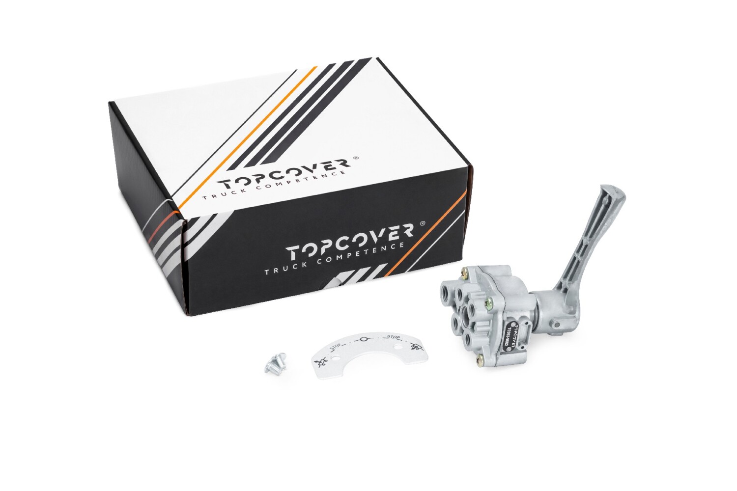 Кран ручного управл. подвески прицепа - TOPCOVER T03629002