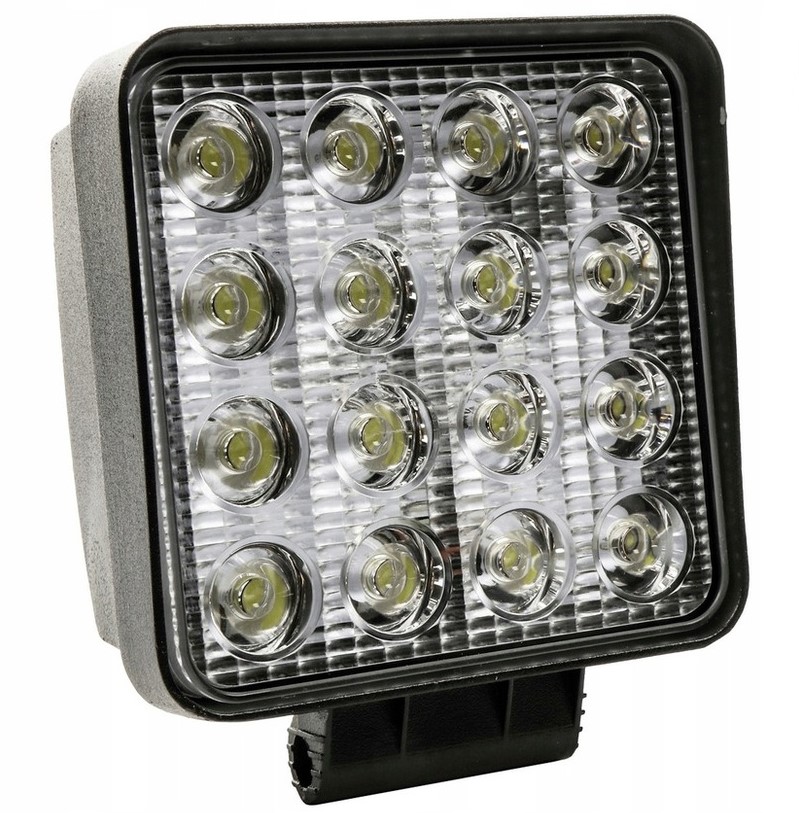 Фара дневного света 12/24 в 18 Вт 19 LED рассеиваемый свет 84 х 84 х 20 мм GL - Grande Light GL8125