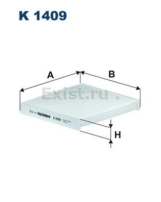 Фильтр салона FILTRON K 1409 Хендай, Киа