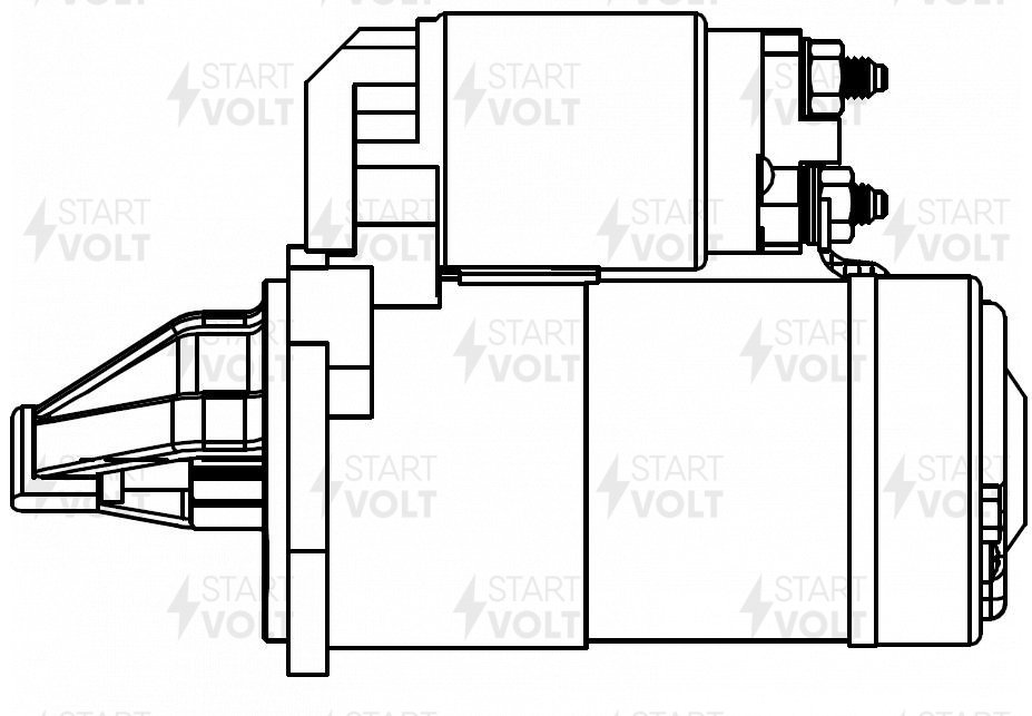 Стартер - STARTVOLT LSt 2715