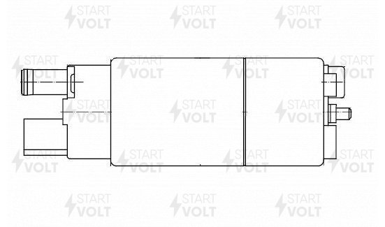 Мотор бензонасоса для а/м Renault Duster (10-)/Kaptur (16-) 2.0i - STARTVOLT SFP 0905