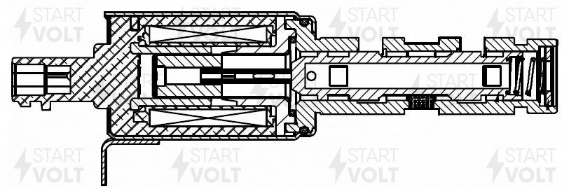 Клапан электромагнитный регулировки фаз ГРМ для а/м Renault Duster (10-) F4R 2.0i - STARTVOLT SVC 0902