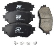 Колодки тормозные дисковые - SB Nagamochi BP25006