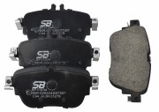 Колодки тормозные дисковые | зад | - SB Nagamochi BP31034