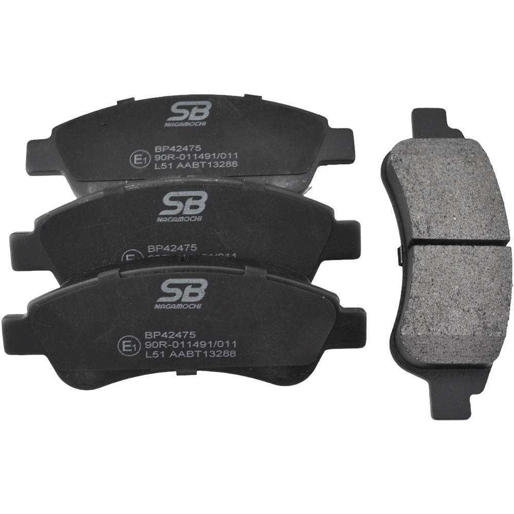 Колодки тормозные дисковые | зад | - SB Nagamochi BP42475