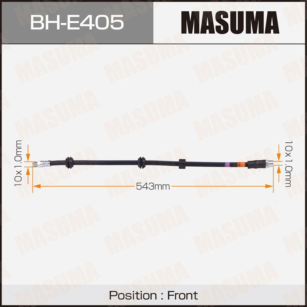 Шланг тормозной - Masuma BHE405