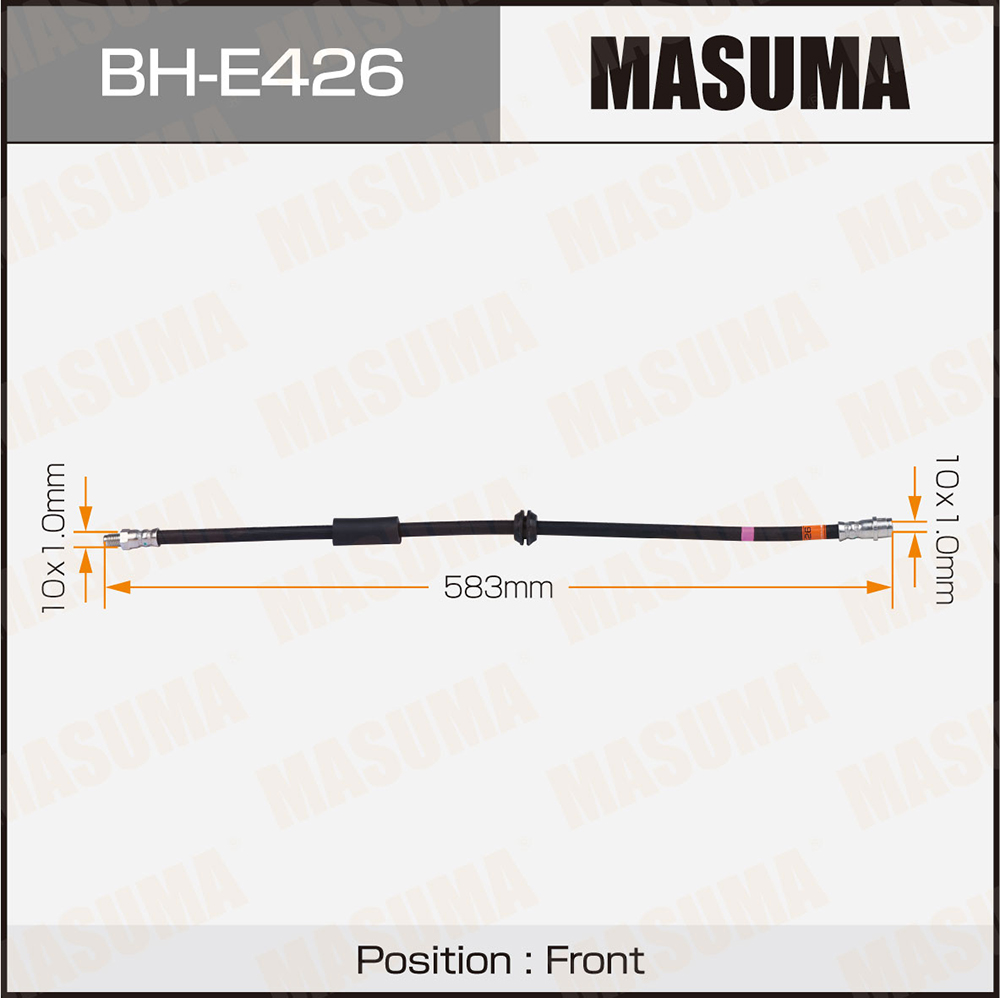 Шланг тормозной - Masuma BH-E426