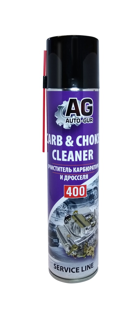 Очиститель карбюратора и дроссельной заслонки 400 мл (аэрозоль) Professional - Auto-GUR AG2036