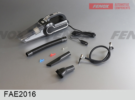 Пылесос-компрессор с фонарем и монометром - Fenox FAE2016