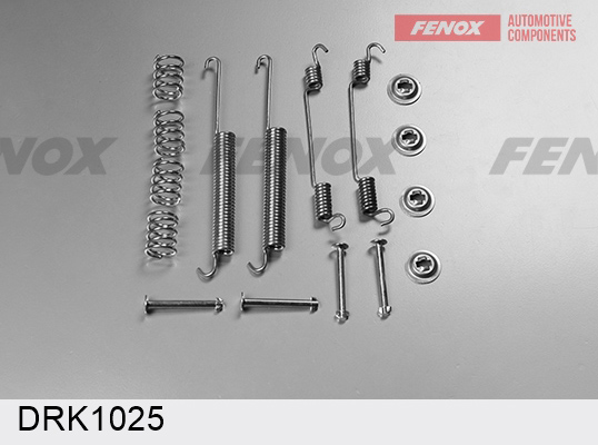 Комплектующие, тормозная колодка | зад | - Fenox DRK1025