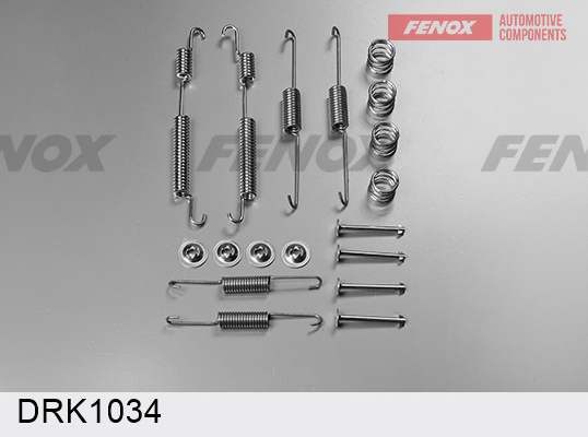 Ремкомплект тормозных колодок | зад | - Fenox DRK1034