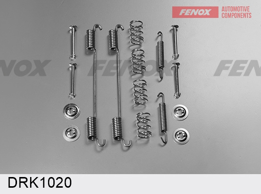 Ремкомплект тормозных колодок | зад | - Fenox DRK1020