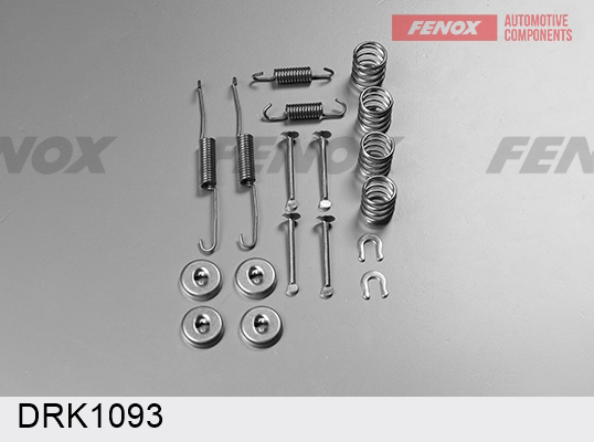 Ремкомплект тормозных колодок | зад | - Fenox DRK1093