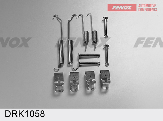 Колодки тормозные барабанные | зад | - Fenox DRK1058