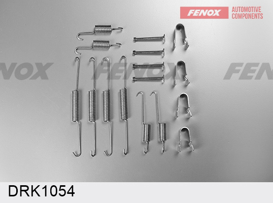 Ремкомплект тормозных колодок | зад | - Fenox DRK1054