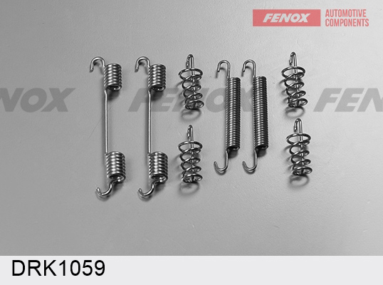 Ремкомплект стояночных тормозных колодок - Fenox DRK1059