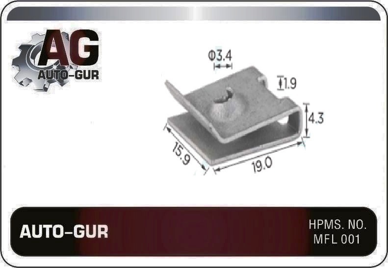 Клипса крепежная VAG wht005296 - Auto-GUR AGA1451