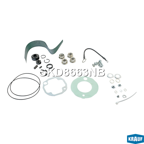 Ремкомплект втягивающего реле стартера - Krauf SKD8663NB