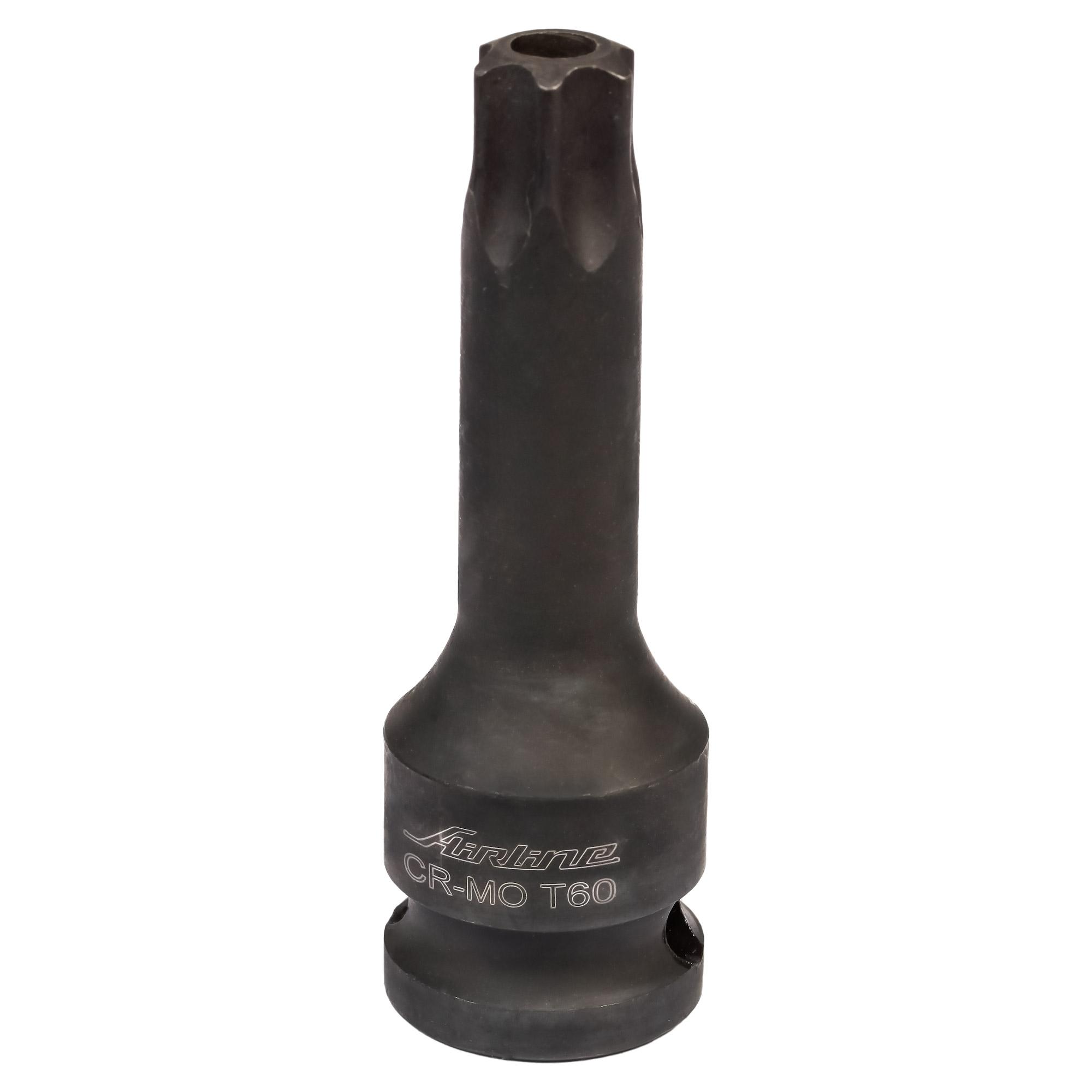 Головка ударная торцевая 1/2 DR внешний torx T60 - AIRLINE ATAS029
