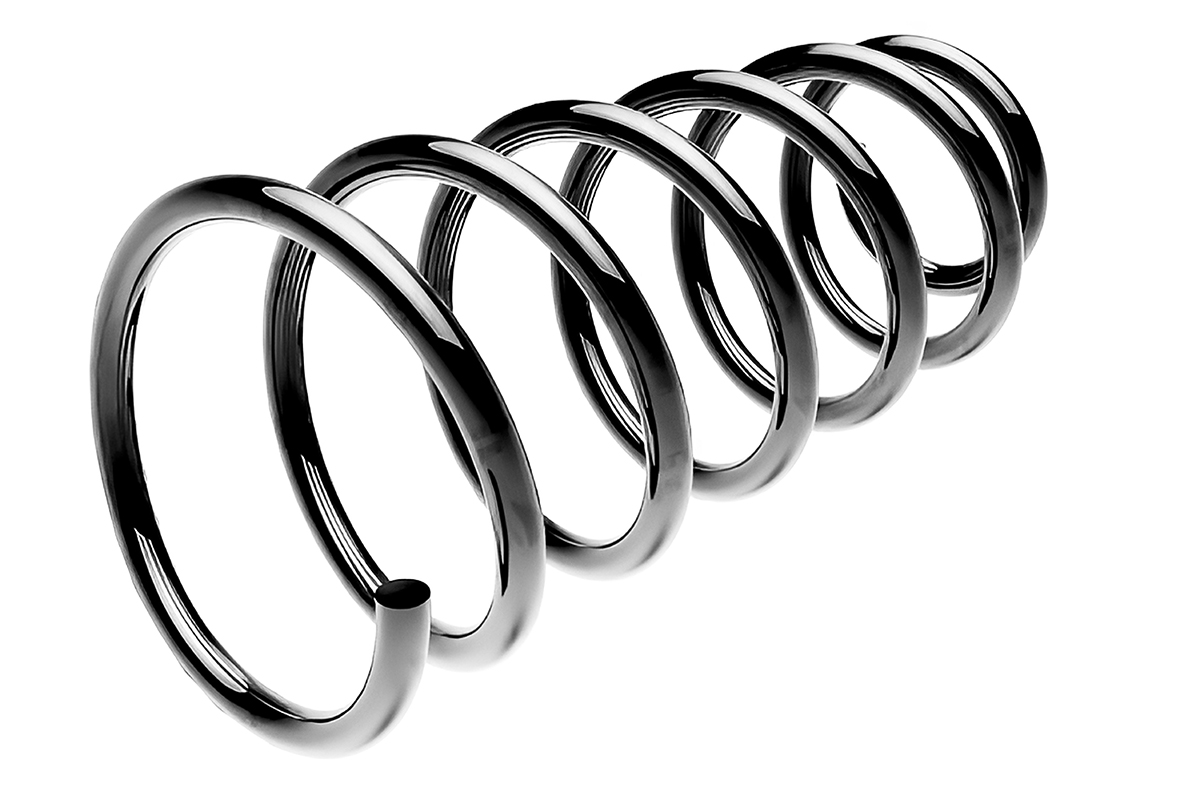 Пружина ходовой части | зад прав/лев | - Standard Springs ST109070R