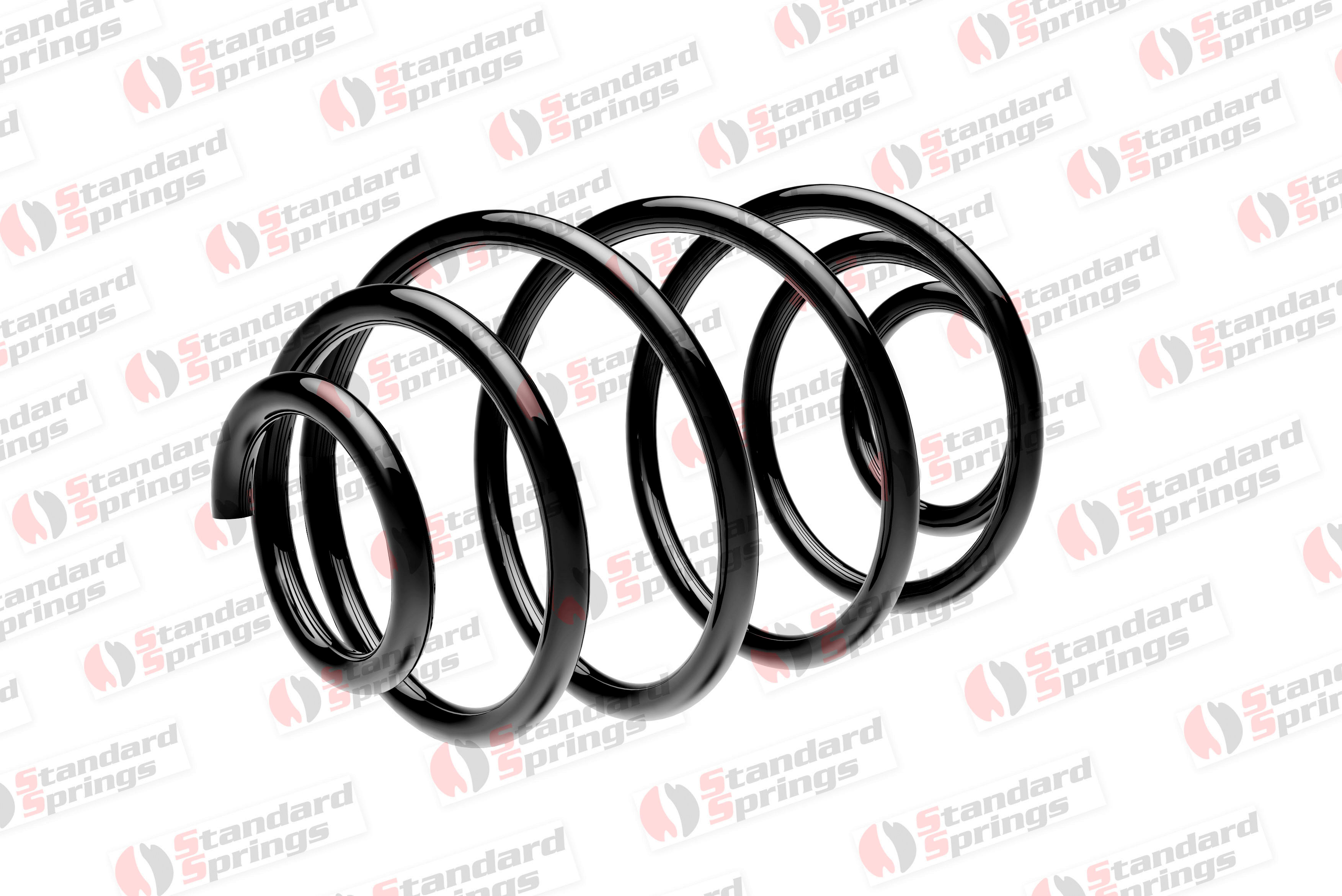 Пружина ходовой части | зад прав/лев | - Standard Springs ST124011R