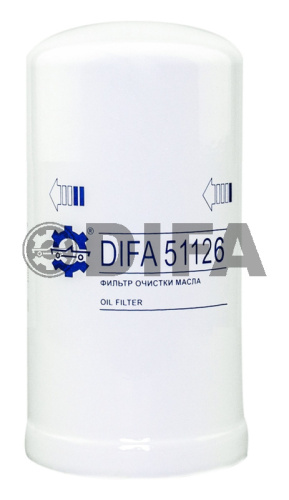 51126 Фильтр сменный для масла - DIFA DIFA51126