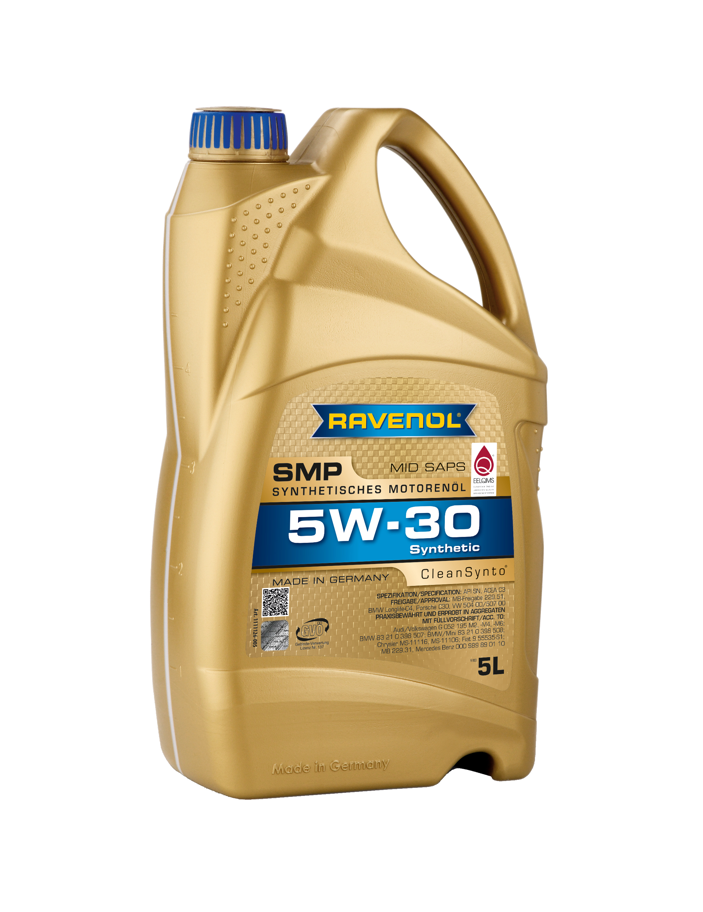 SMP SAE 5w-30 5л. - RAVENOL 4014835857049