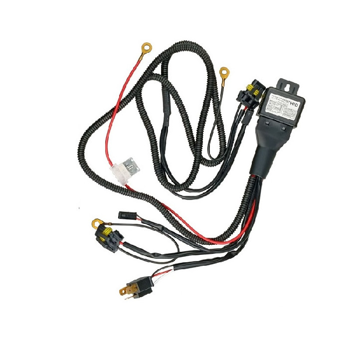 Провода с реле для биксеноновых ламп H4 - LEDO H4BIWIRE