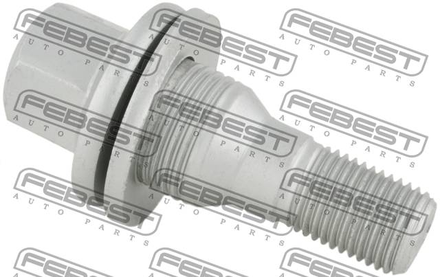 Болт колесный m12x1.25 l57.8 | прав/лев | - Febest 2585B-001