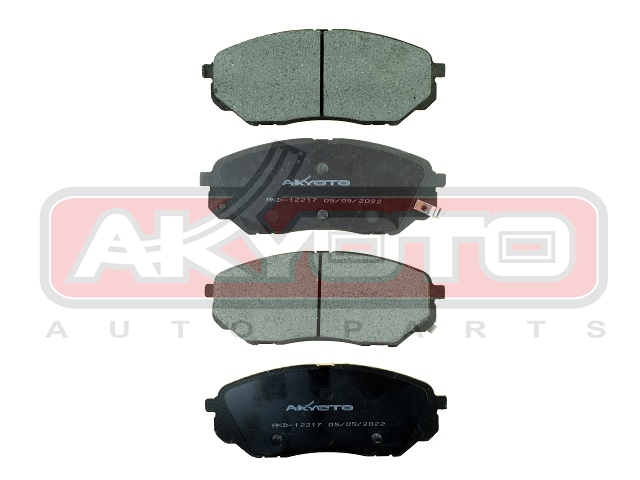 Колодки тормозные дисковые - Asva AKD-12217
