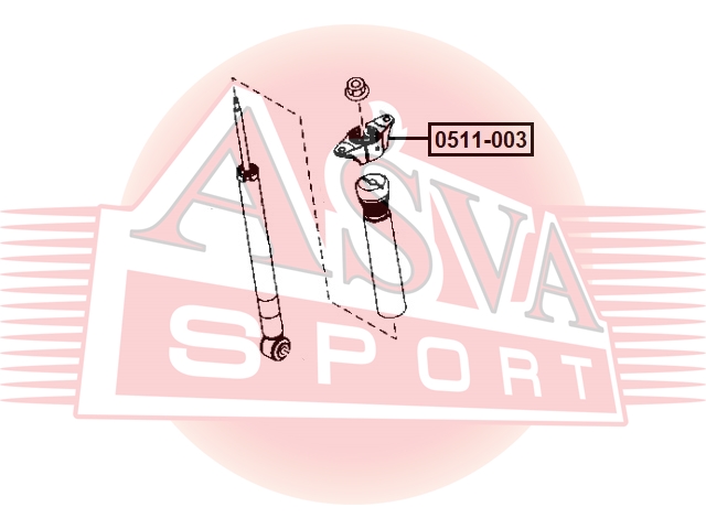 Опора амортизатора