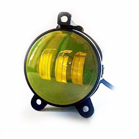 Фара противотуманная LED 12-24v 45W 6000к (cree9, Lada Priora,Газель (95x85x75 Yellow) (к2) ZOOML                FL-L01Y