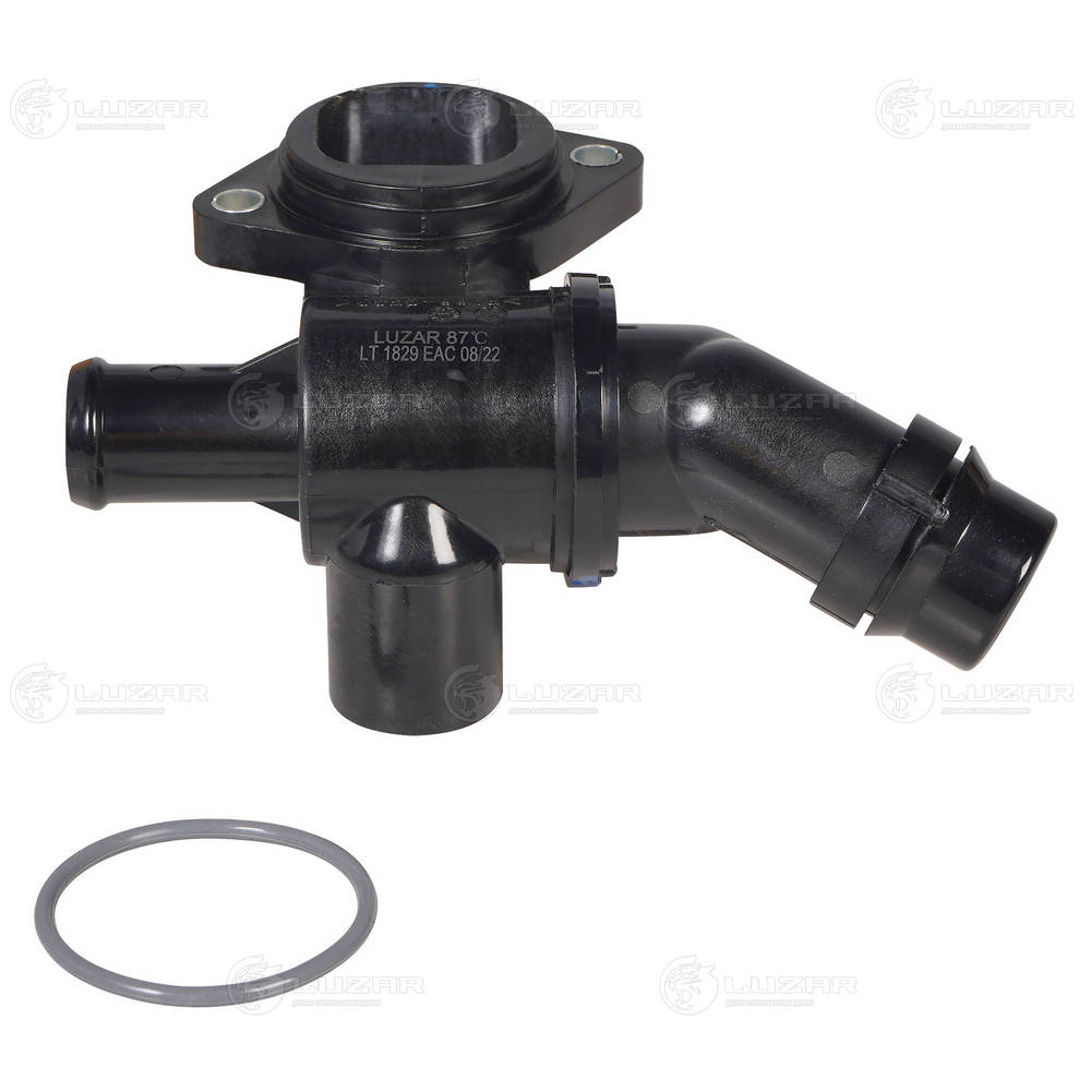 Термостат для а/м VW Passat B6 (05-) 2.0i (87°с) (с корпусом) - Luzar LT 1829