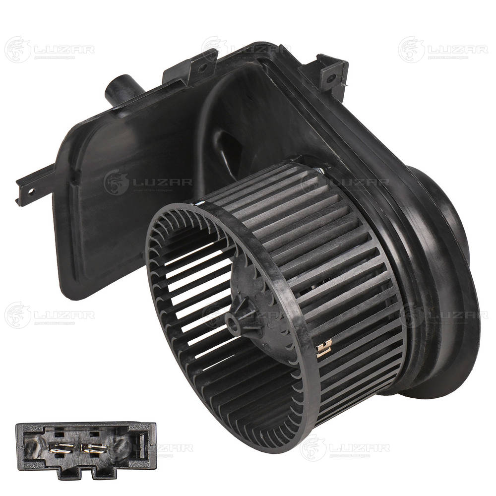 Электровентилятор отопителя для а/м VW Golf III (91-)/Polo III (94-) a/c+ - Luzar LFh 1807