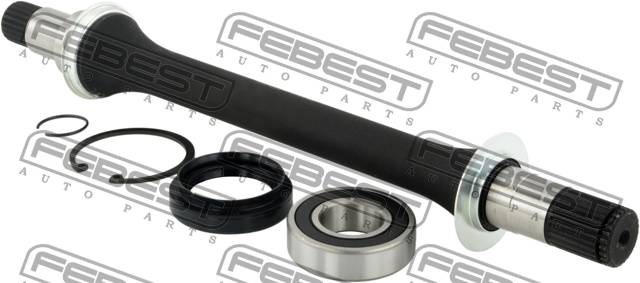 Полуось правая 22x298.5x22 - Febest 0712-AZG412