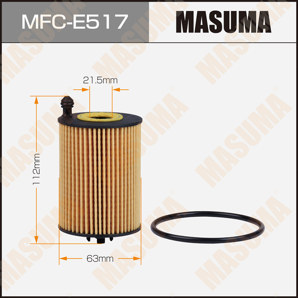 фильтр масляный!\ Audi A3, VW Golf/Passat, Skoda Octavia, Seat Leon 1.6-2.0TDi 12> - Masuma MFCE517