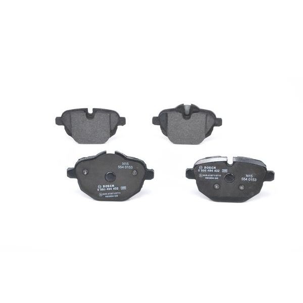 Колодки тормозные дисковые задние - SEGMATIC SGBP2635