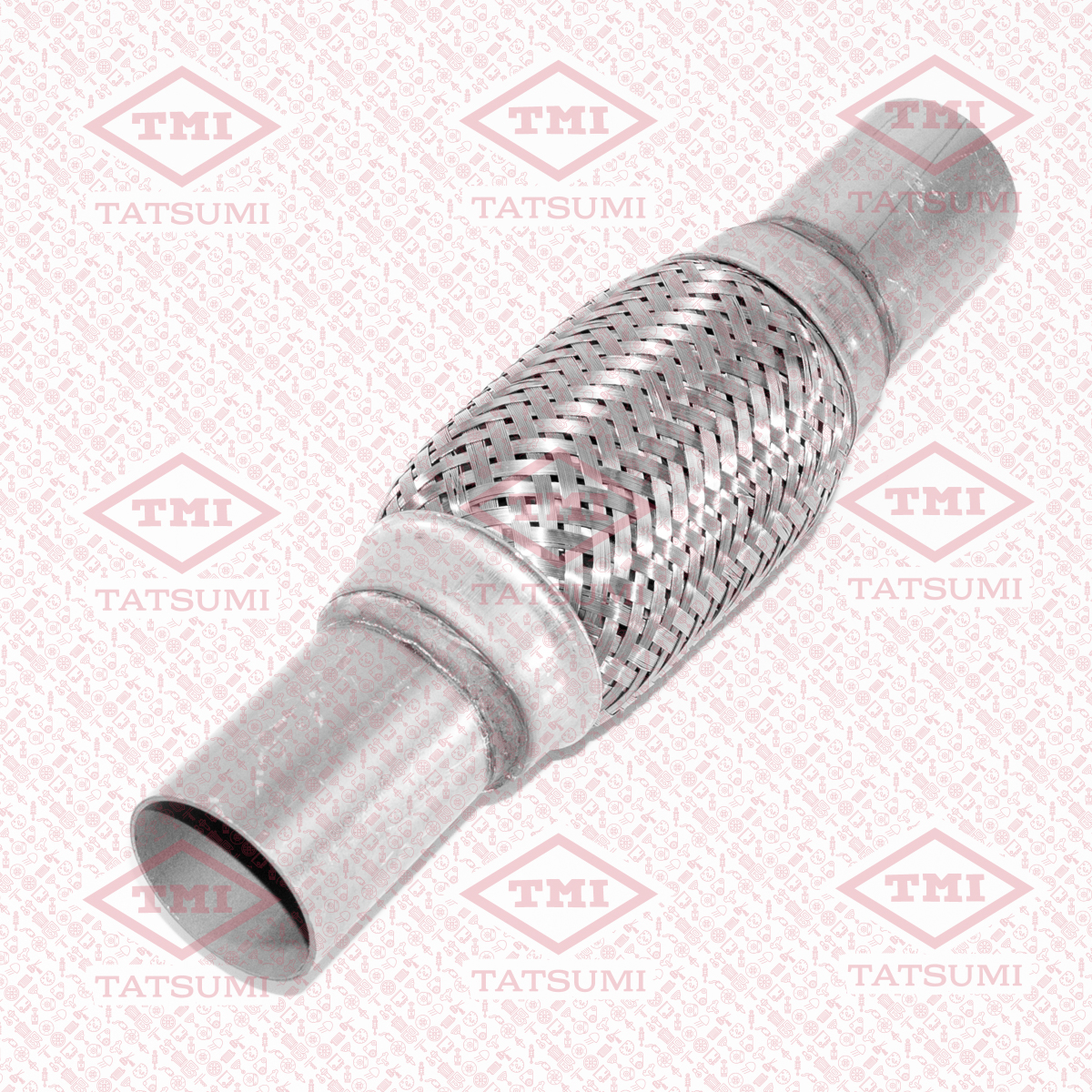 Труба гофрированная с внутренним плетением (с патрубками) 45x152-280 - TATSUMI TKA2001
