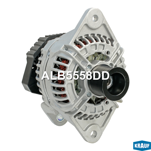 Генератор cо шкивом 10 ручьев - Krauf ALB5558DD
