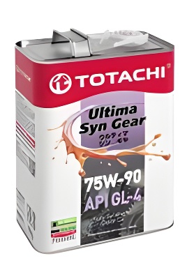 75w-90 Ultima Syn-Gear gl-4 4л (синт. транс.масло) - Totachi G3504
