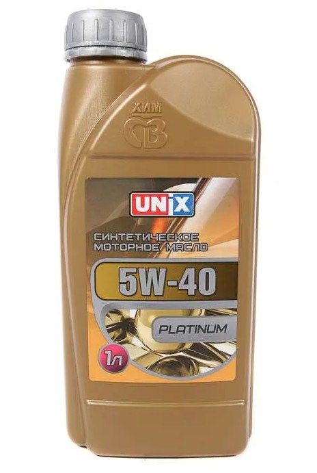 Масло моторное Platinum 5w40 sn/cf (4 л) синт. - UNIX 4605355