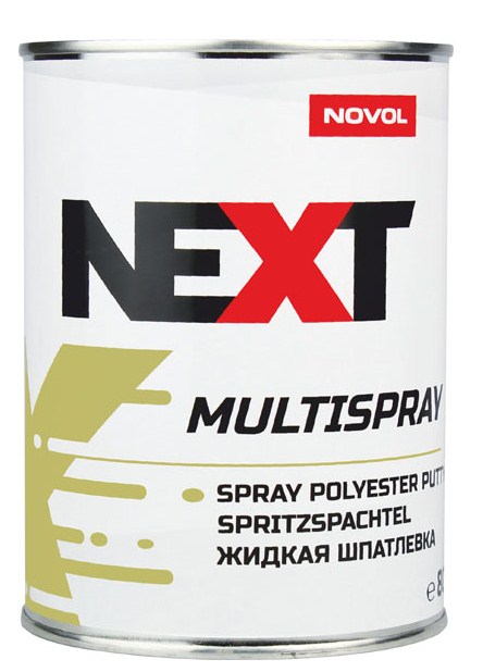 Шпатлевка распыляемая next multispray (800 мл) - NOVOL 90941