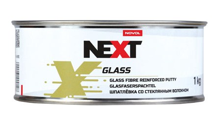 Шпатлевка с длинным стекловолокном next glass (1 кг) - NOVOL 90912