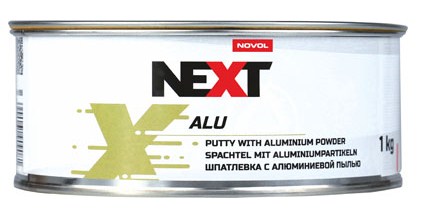 Шпатлевка с алюминевой пылью next ALU (1 кг) - NOVOL 90908