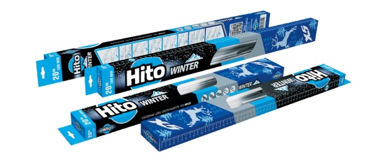 Щетка стеклоочистителя зимняя (380 мм) X5 - HITO 23227