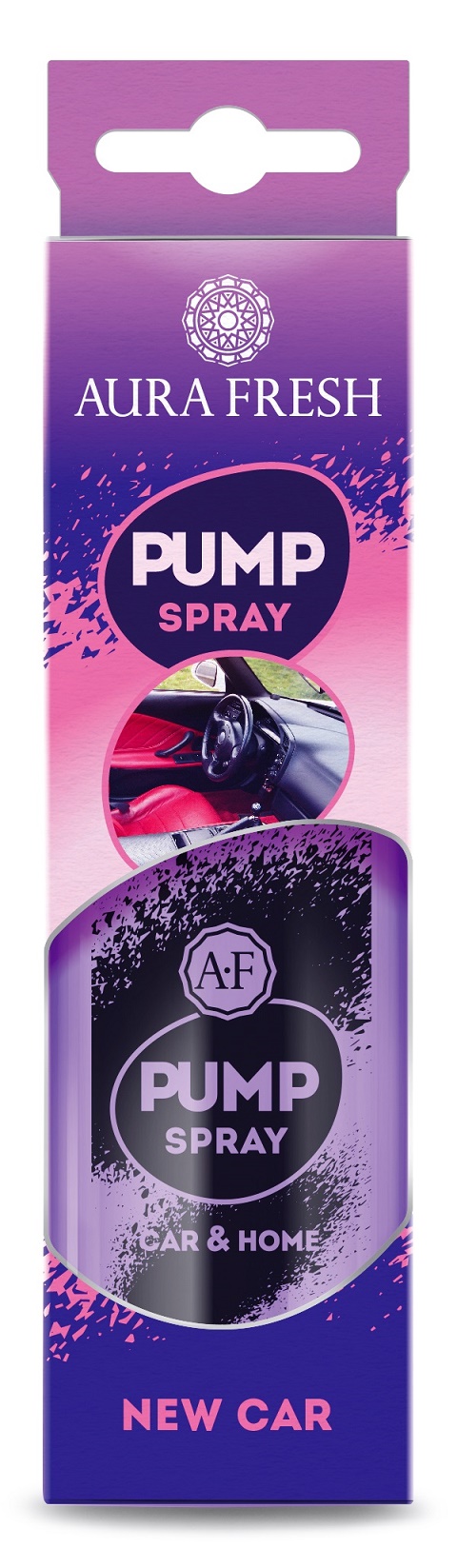 Ароматизатор аэрозольный (New car/Новая машина) Spray - AURA FRESH 23371