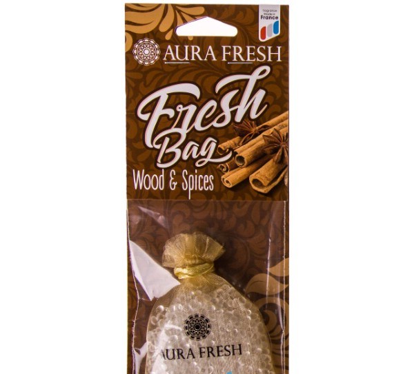 Ароматизатор подвесной (Wood/Сосновый лес) fresh BAG - AURA FRESH 23052