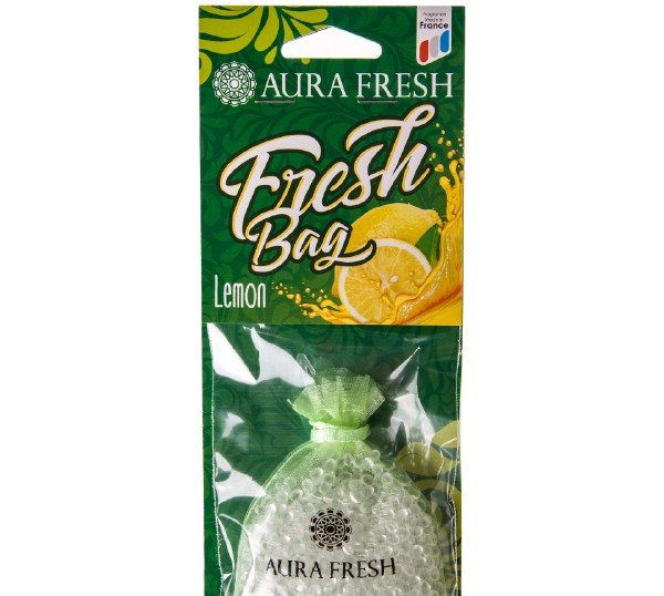 Ароматизатор подвесной (Lemon/Лимон) fresh BAG - AURA FRESH 23048